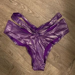 Purple rave bottoms